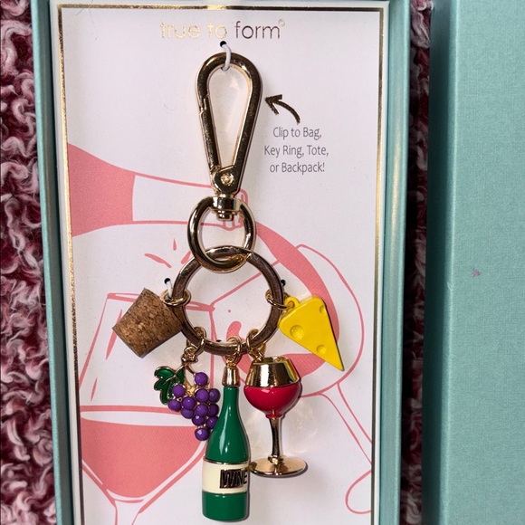 True to Form Colorful Handbag Charm - Picture 2 of 3